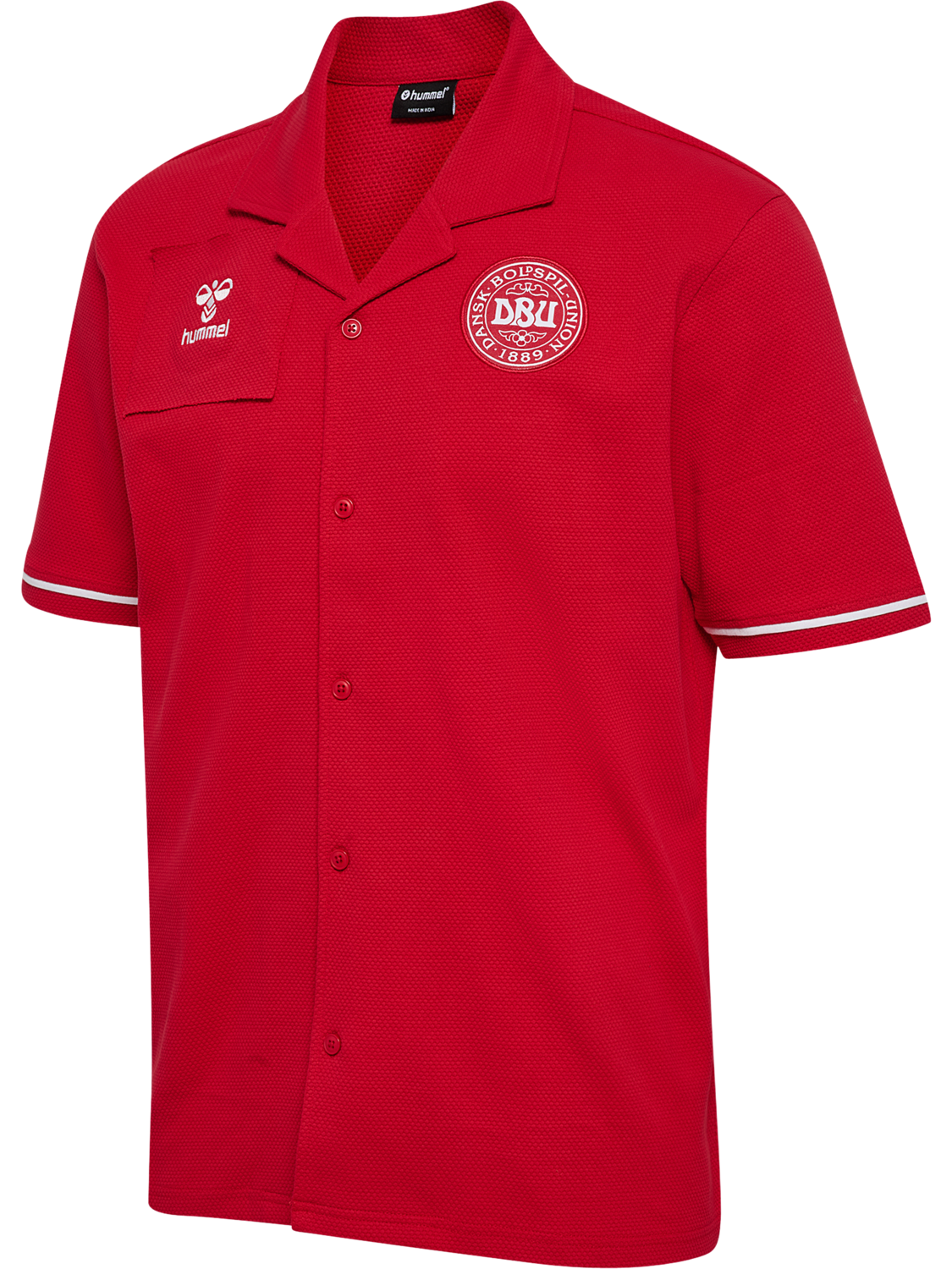 DBU 26 FAN KNITTED SHIRT, TANGO RED, packshot