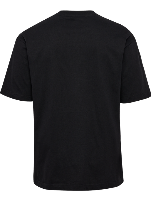 hmlSWARM LOOSE T-SHIRT, BLACK, packshot