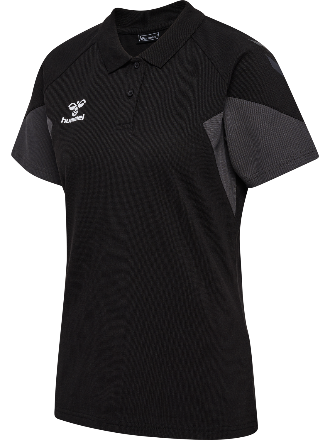 hmlTRAVEL POLO WOMAN, BLACK, packshot