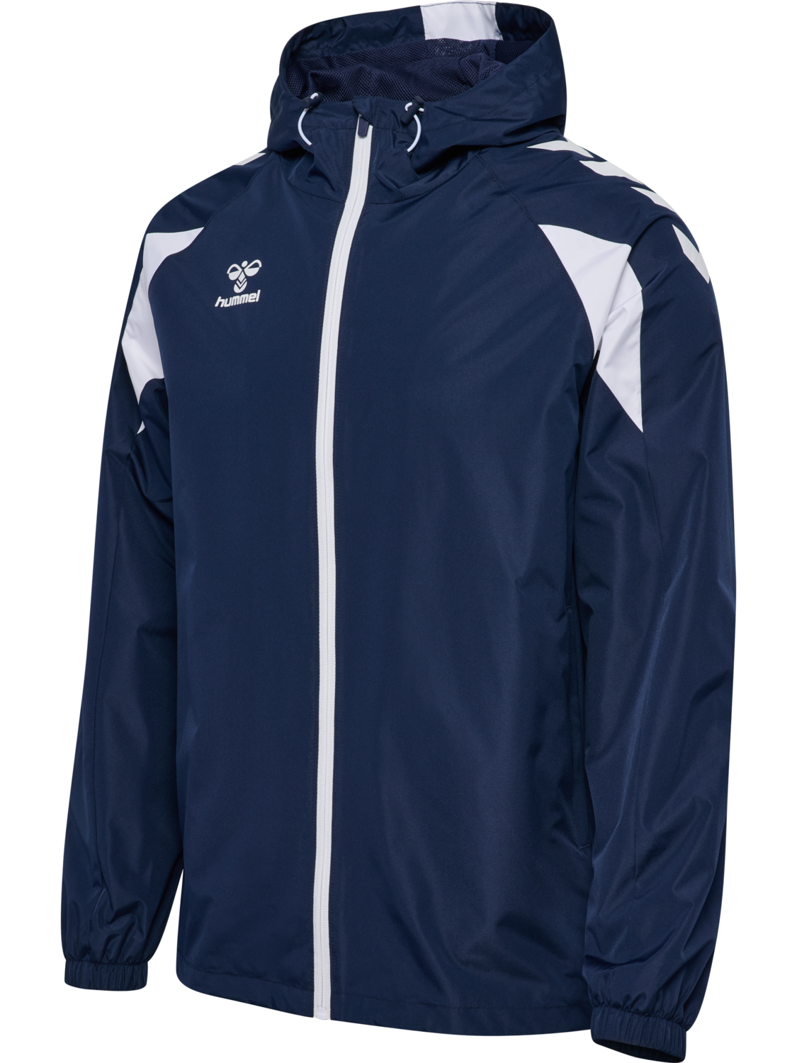 hmlCORE 2.0 ALL-WEATHER JACKET, MARINE/WHITE, packshot