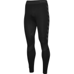 HUMMEL FIRST SEAMLESS TIGHTS, BLACK HUMMEL FIRST SEAMLESS TIGHTS, BLACK, packshot