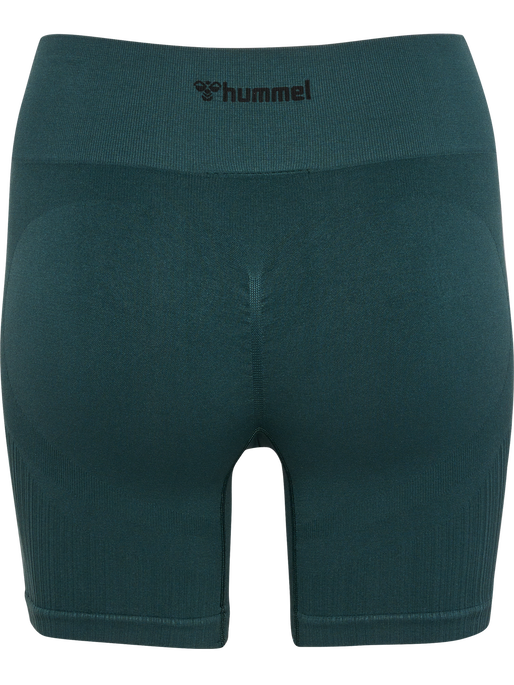 hmlMT DEFINE SEAML SCRUNCH SHORTS, GREEN GABLES hmlMT DEFINE SEAML SCRUNCH SHORTS, GREEN GABLES, packshot