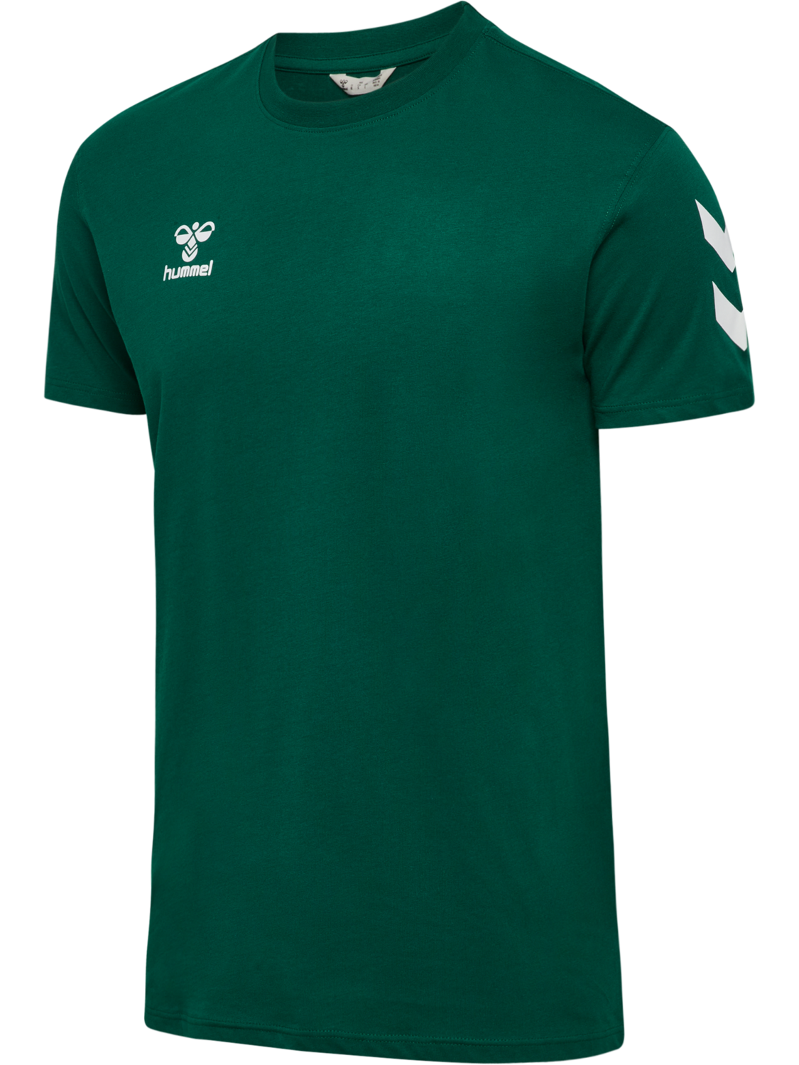 hmlGO 2.0 CHEVRON T-SHIRT S/S, EVERGREEN, packshot