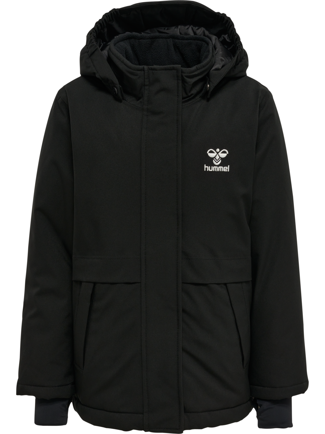 hmlURBAN TEX JACKET, BLACK, packshot