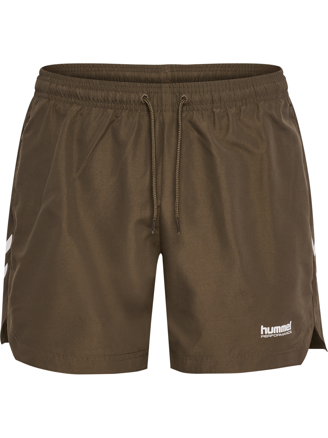 hmlPULSE SWIM SHORTS, MAJOR BROWN, packshot