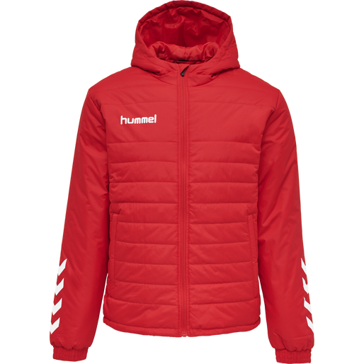 hmlPROMO SHORT BENCH JACKET, TRUE RED hmlPROMO SHORT BENCH JACKET, TRUE RED, packshot