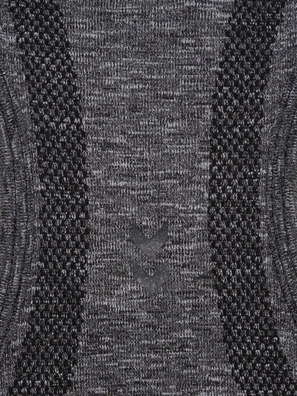 hmlMT HYPER SEAMLESS TANKTOP, BLACK MELANGE, packshot