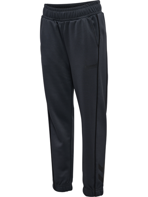 hmlJR INTERLOCK ADJUST PANTS, EBONY, packshot