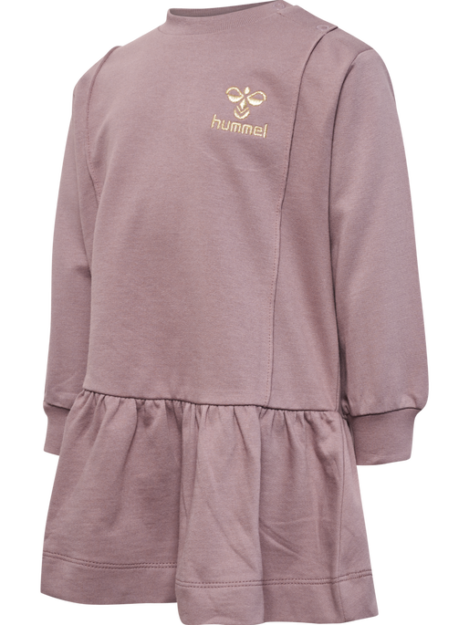 hmlHELLE DRESS L/S, TWILIGHT MAUVE hmlHELLE DRESS L/S, TWILIGHT MAUVE, packshot