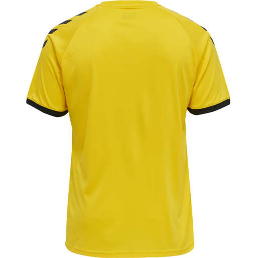 hmlCORE VOLLEY TEE, BLAZING YELLOW hmlCORE VOLLEY TEE, BLAZING YELLOW, packshot