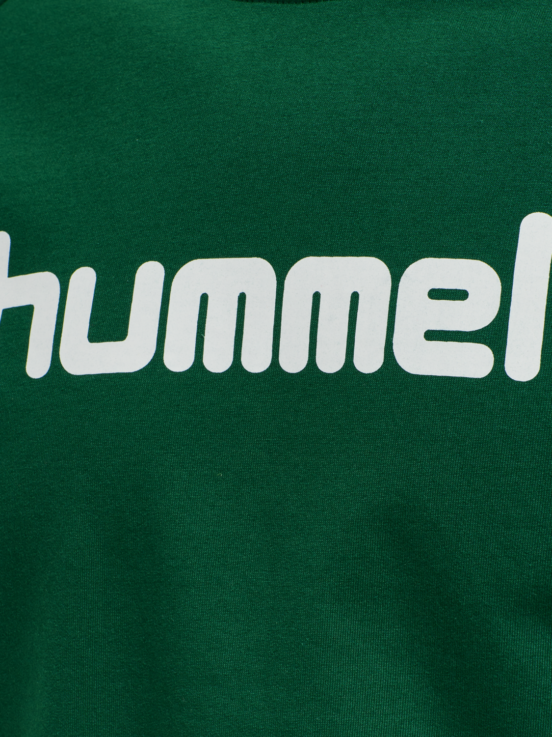 HMLGO COTTON LOGO SWEATSHIRT WOMAN, EVERGREEN, packshot