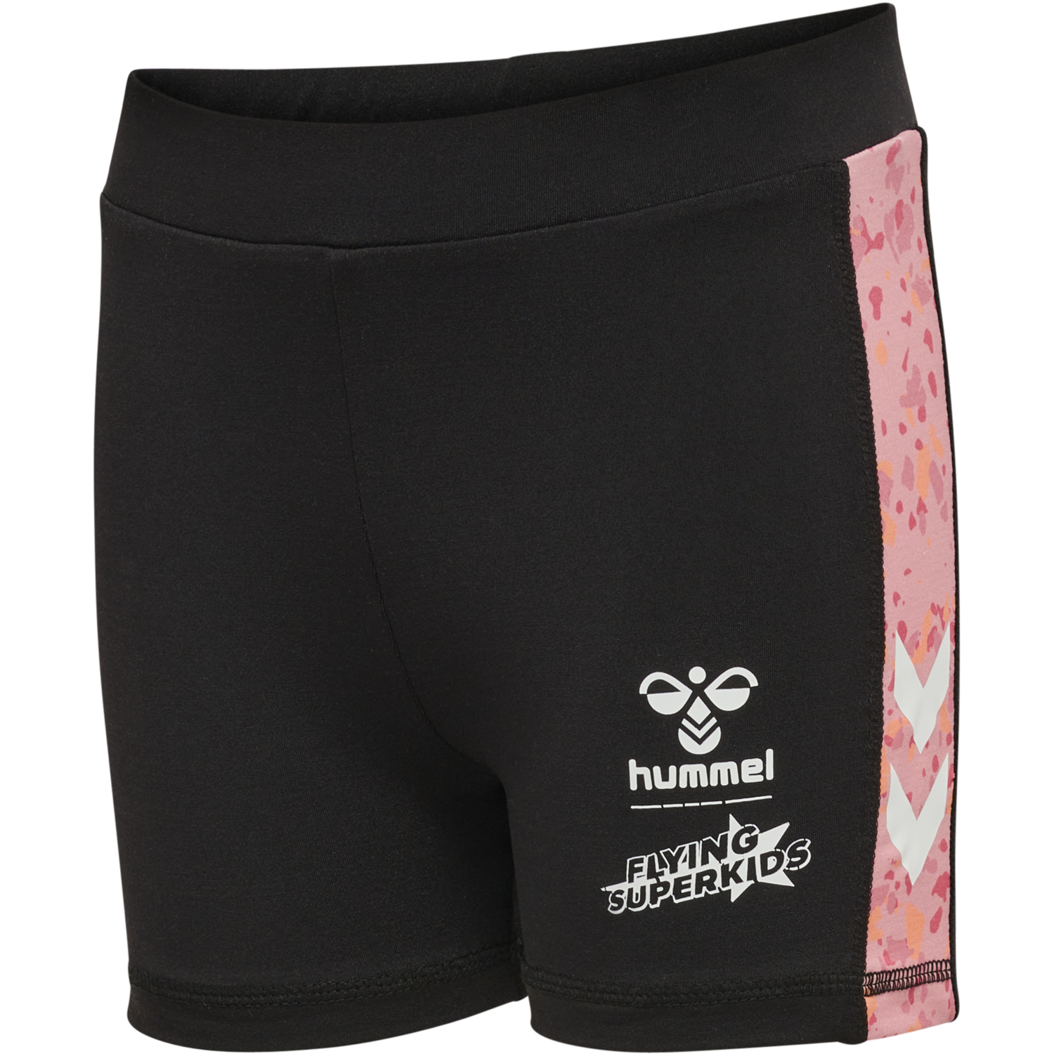 hmlFLYING JOY SHORT TIGHTS, BLACK, packshot