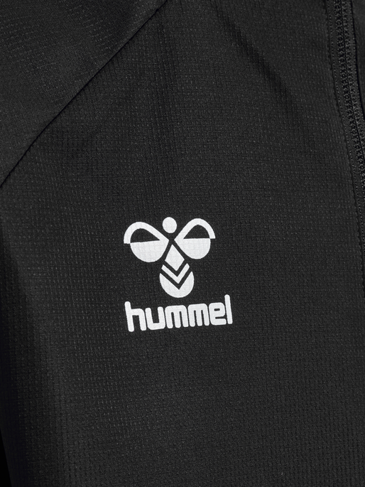 hmlLEAD 2.0 ALL-WEATHER JACKET KIDS, BLACK, packshot