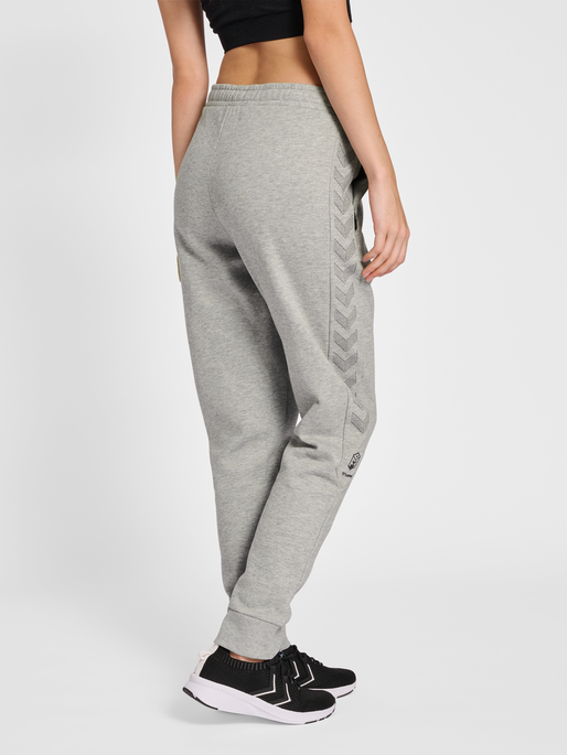 hmlOFFGRID PANTS WO, GREY MELANGE, model