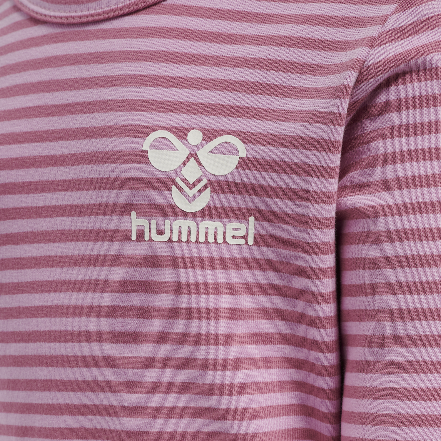 hmlMULLE T-SHIRT L/S, MAUVE MIST, packshot