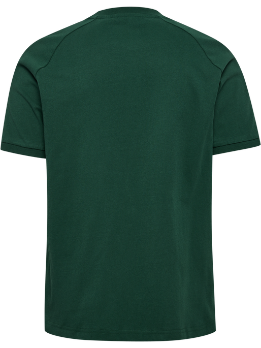 hmlARCHIVE LOOSE T-SHIRT S/S, DARK GREEN, packshot