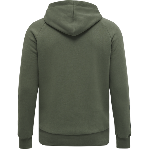 hmlISAM ZIP HOODIE, BEETLE, packshot