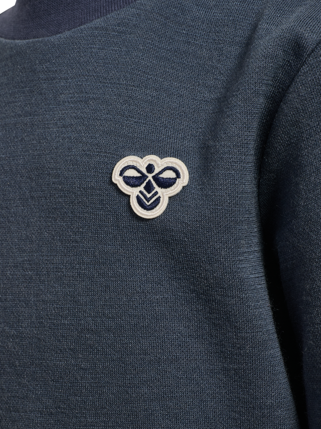 hmlMINI WOOL SWEATSHIRT BEE, OMBRE BLUE, packshot