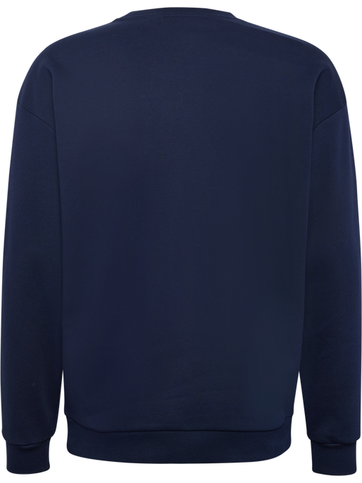 hmlLOOSE CREWNECK CLUB SPORTSWEAR, DRESS BLUES hmlLOOSE CREWNECK CLUB SPORTSWEAR, DRESS BLUES, packshot