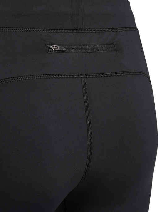 hmlRUN TIGHT WOMAN, BLACK hmlRUN TIGHT WOMAN, BLACK, packshot