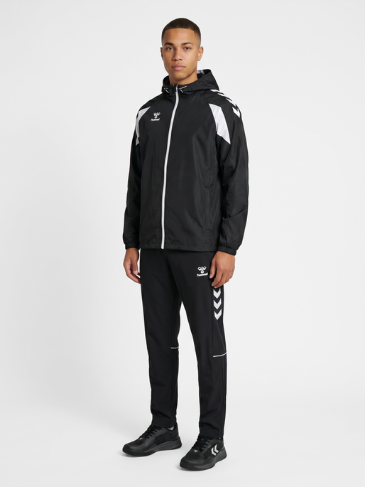 hmlCORE 2.0 ALL-WEATHER JACKET, BLACK/WHITE, model