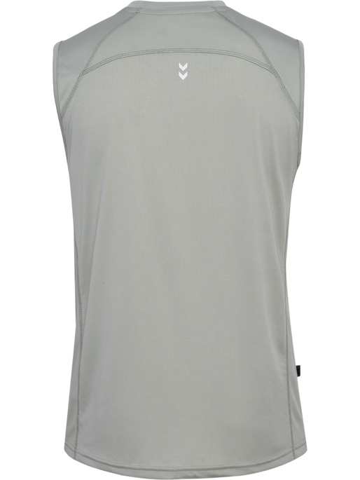 hmlPULSE WORKOUT TANK TOP, BELGIAN BLOCK, packshot