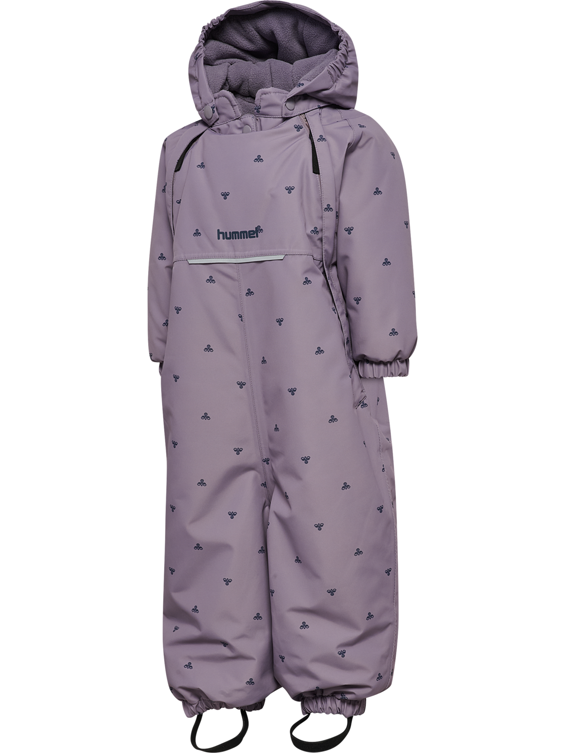 hmlMINI AOP SNOWSUIT WP 10K, GRAY RIDGE, packshot