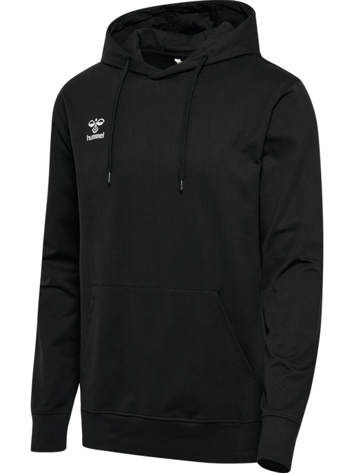 hmlGO 2.0 HOODIE, BLACK, packshot