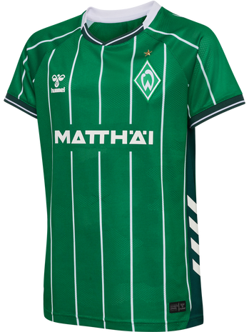 WER 25/26 HOME JERSEY S/S KIDS, ABUNDANT GREEN