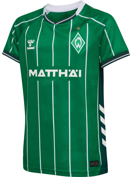 WER 25/26 HOME JERSEY S/S KIDS, ABUNDANT GREEN, packshot
