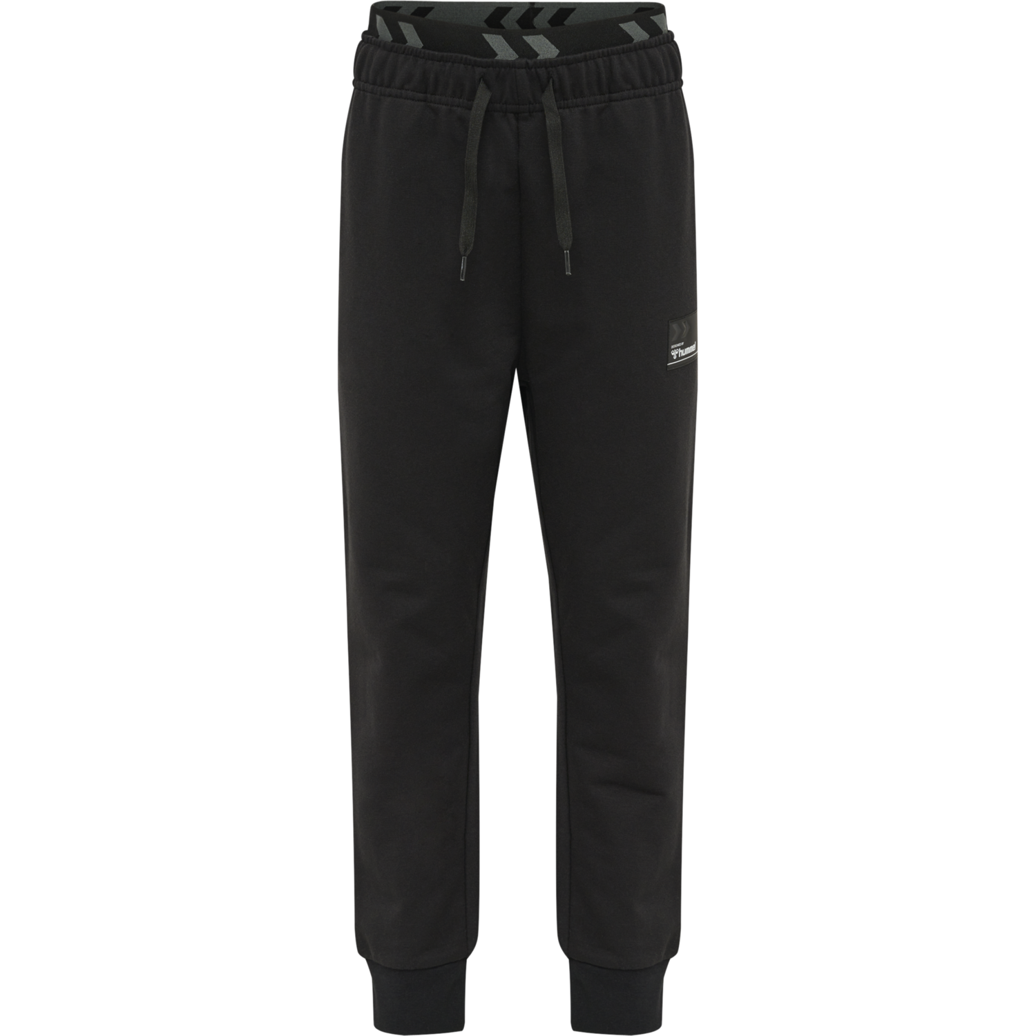 hmlEDWARD PANTS, BLACK, packshot