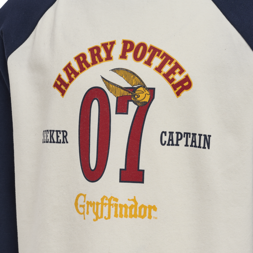 hmlHARRY POTTER BOYS T-SHIRT L/S, MARSHMALLOW, packshot