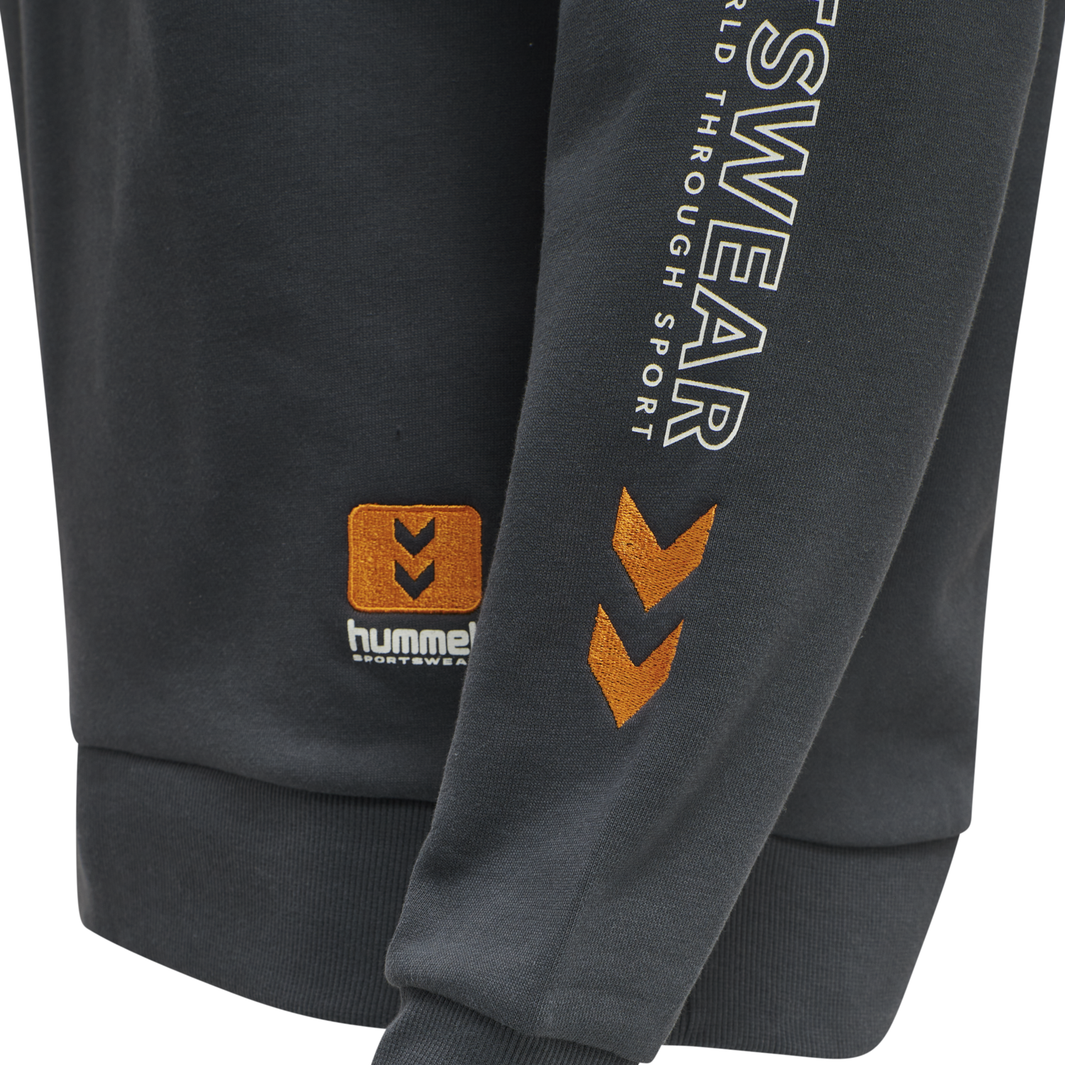 hmlLGC BIRK SWEATSHIRT, ASPHALT, packshot