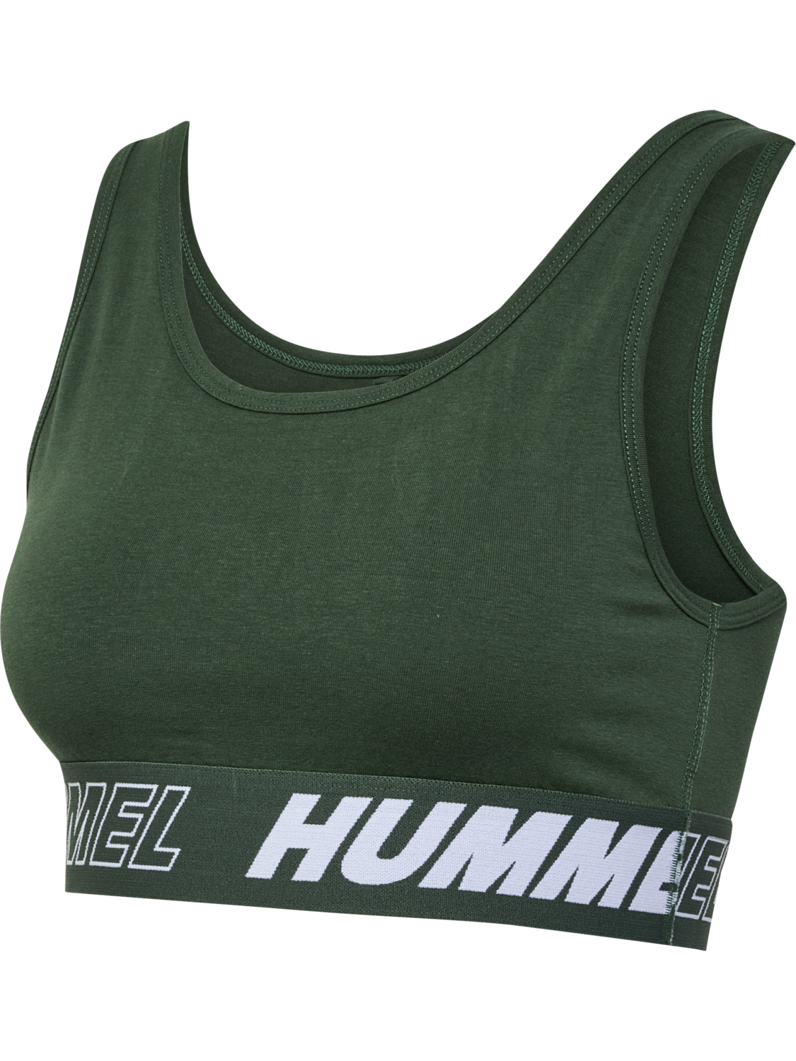 hmlTE MAJA 2-PACK COTTON SPORTS TOP, BLACK/CLIMBING IVY, packshot