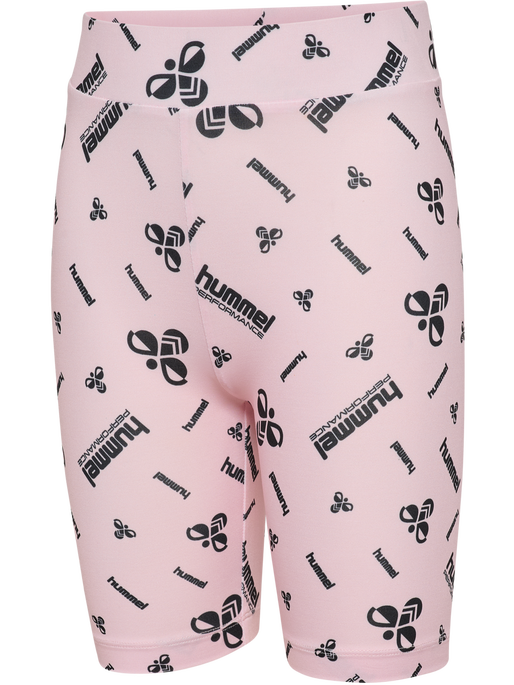 hmlJR GYM SHORT TIGHTS, BARELY PINK, packshot