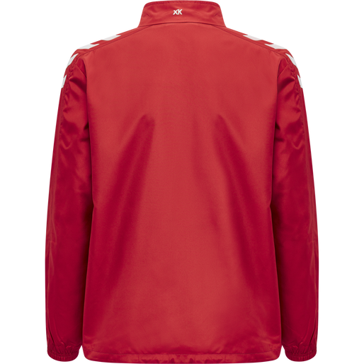 hmlCORE XK MICRO ZIP JACKET KIDS, TRUE RED, packshot