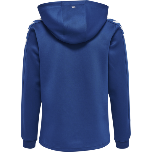 hmlCORE XK POLY KIDS SWEAT HOODIE, TRUE BLUE hmlCORE XK POLY KIDS SWEAT HOODIE, TRUE BLUE, packshot