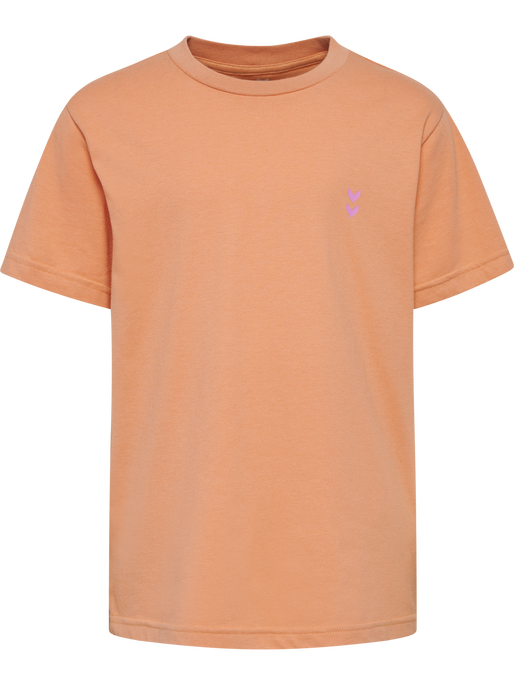 hmlJR PULSE T-SHIRT S/S, PEACH BLOOM, packshot