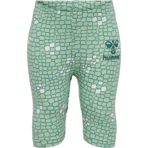 hmlZANZI TIGHTS CAPRI, SILT GREEN, packshot