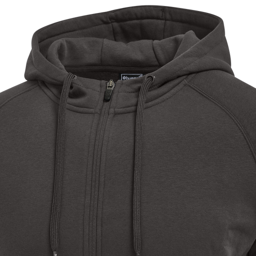 hmlRED CLASSIC ZIP HOODIE, RAVEN hmlRED CLASSIC ZIP HOODIE, RAVEN, packshot