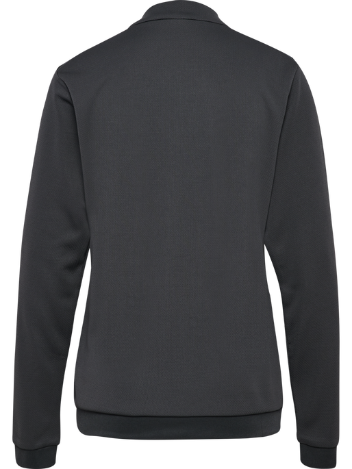 hmlAUTHENTIC PL ZIP JACKET WOMAN, ASPHALT, packshot