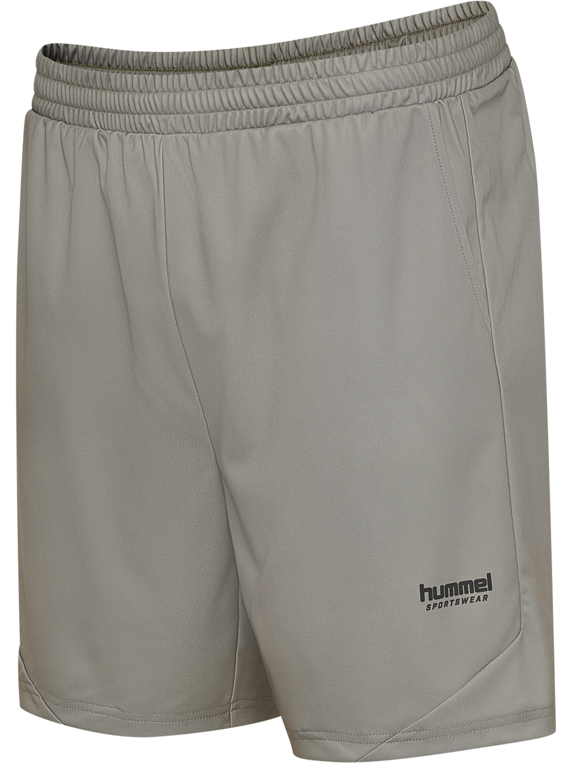 hmlLOOSE POLY SHORTS TOPSCORER, ROCK RIDGE, packshot
