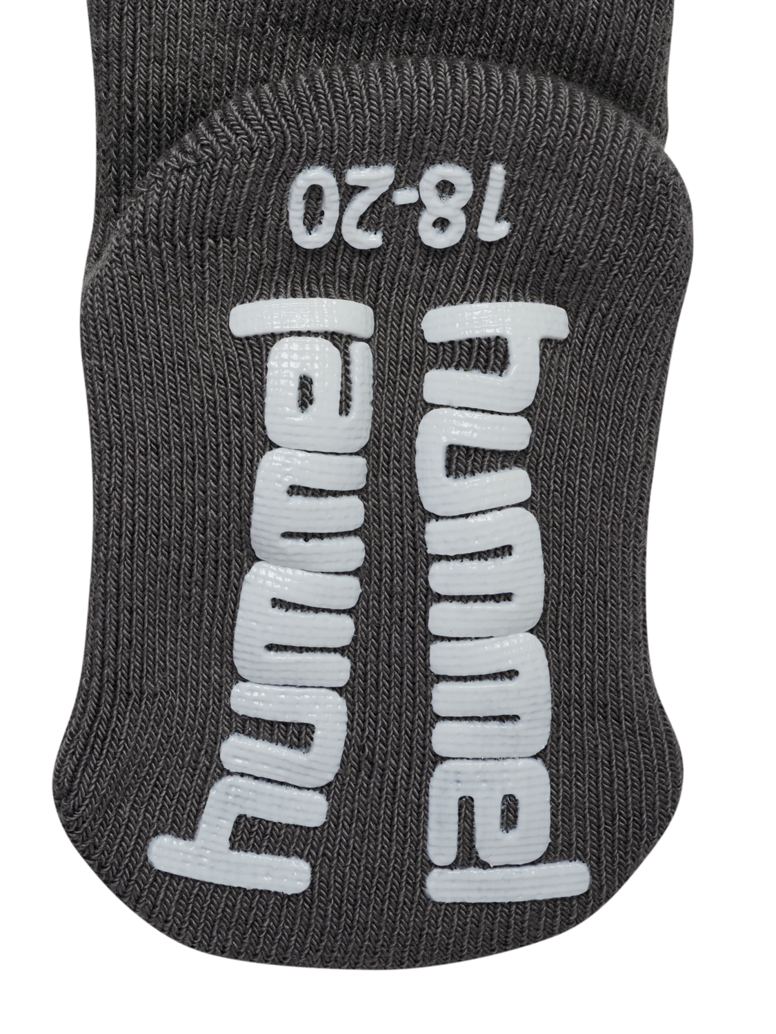 hmlMINI NON SLIP 3-PACK SOCK, DARK GULL GRAY, packshot