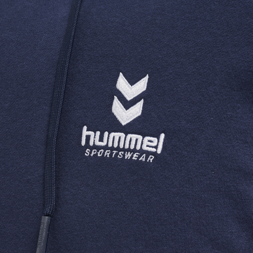 hmlOSCAR HOODIE, PEACOAT, packshot