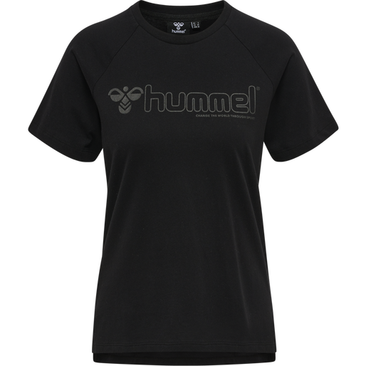 hmlNONI 2.0 T-SHIRT, BLACK, packshot