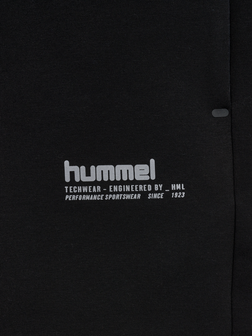 hmlTECH FLEECE SHORTS, BLACK hmlTECH FLEECE SHORTS, BLACK, packshot