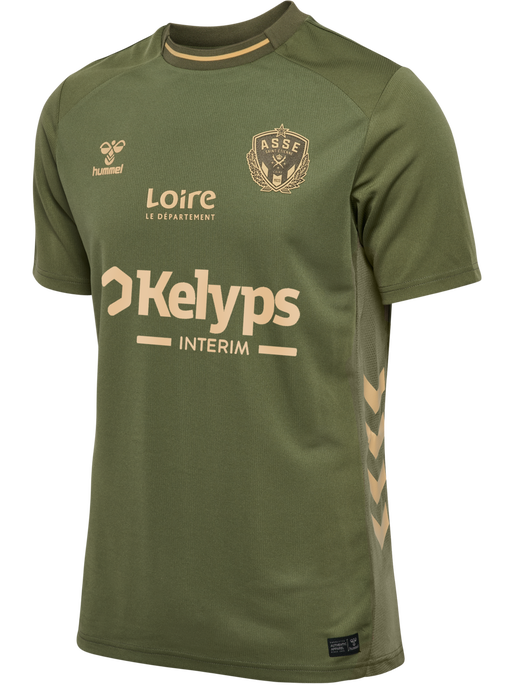 ASSE 25/26 3RD JERSEY S/S, OLIVINE ASSE 25/26 3RD JERSEY S/S, OLIVINE, packshot