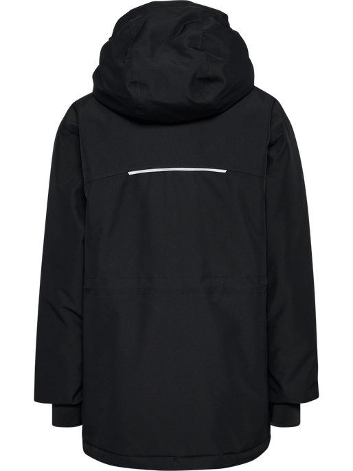 hmlJR SNOW JACKET WP 10K, BLACK, packshot