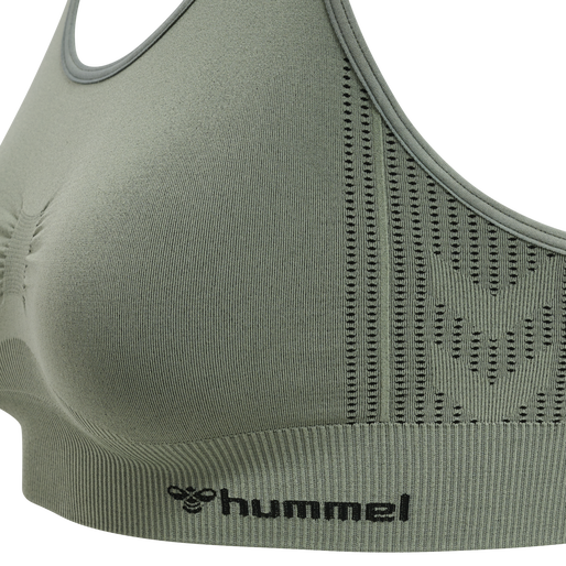hmlMT SHAPING SEAMLESS SPORTS TOP, LILY PAD hmlMT SHAPING SEAMLESS SPORTS TOP, LILY PAD, packshot