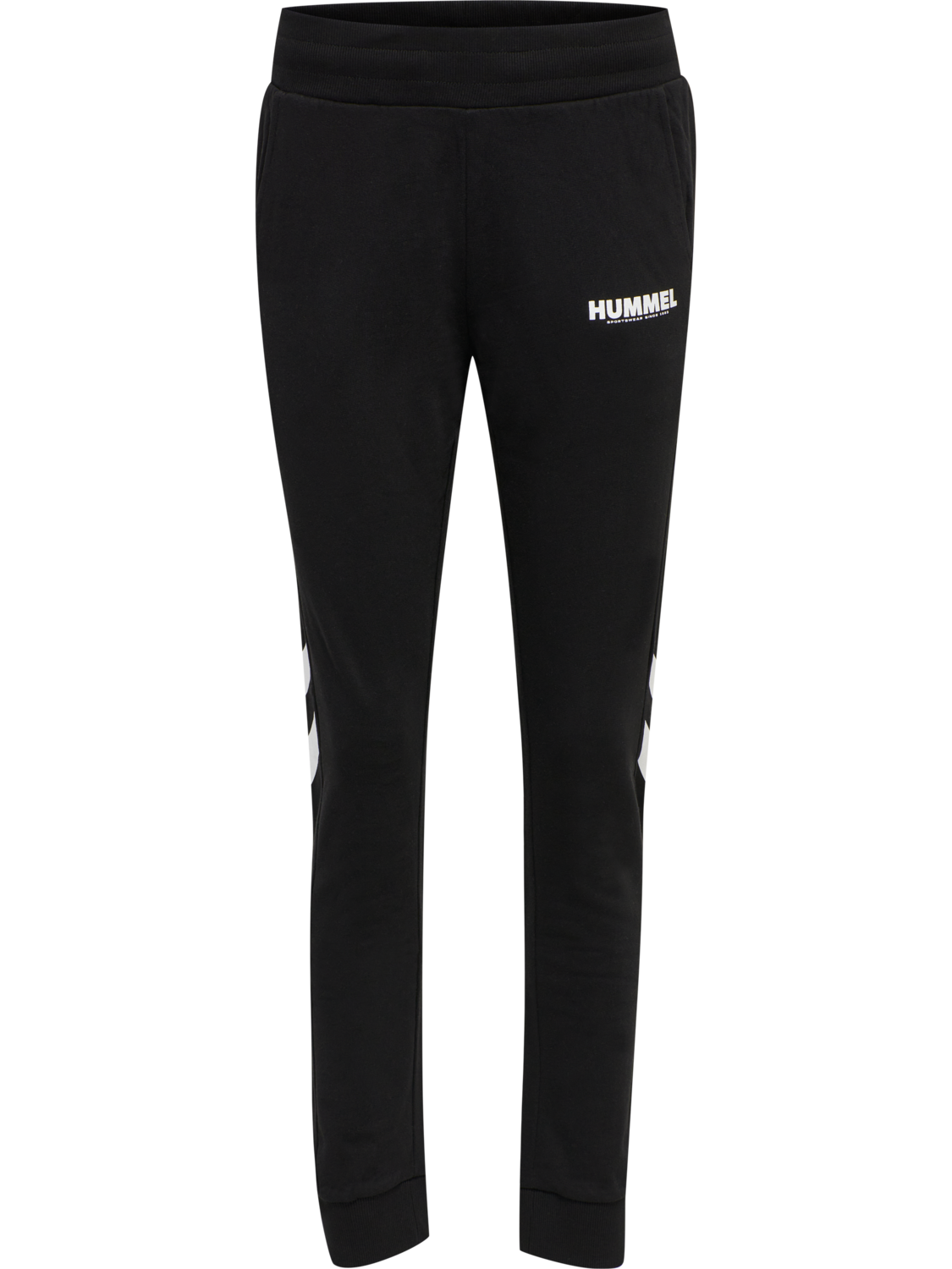 hmlLEGACY WOMAN TAPERED PANTS, BLACK, packshot